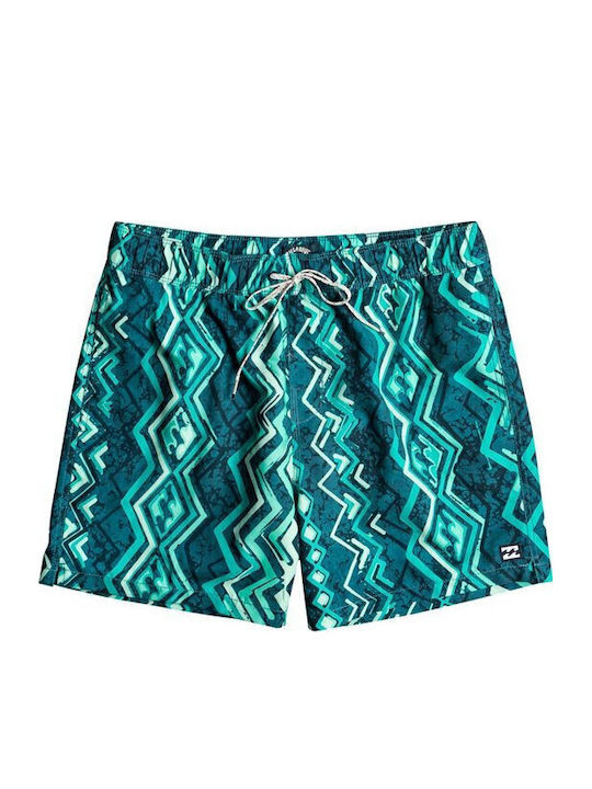 Good Times Men's Swimwear Shorts Blue with Patterns