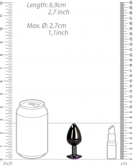 Shots Πρωκτική Σφήνα Small Μωβ