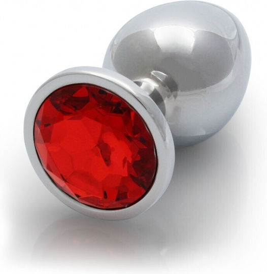 Shots Πρωκτική Σφήνα Large Silver / Ruby Red