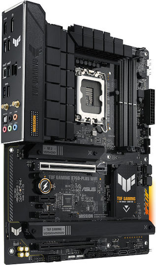 Asus TUF Gaming B760-Plus WIFI Motherboard ATX με Intel 1700 Socket 90MB1ER0-M0EAY0
