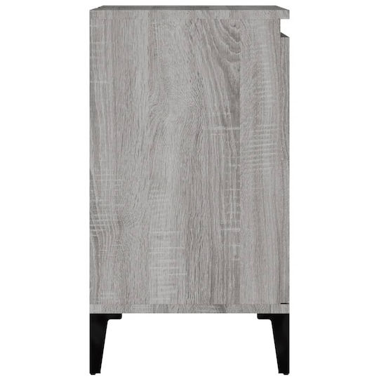 vidaXL Waschtisch ohne Waschbecken L58xB33xH60cm Sonoma