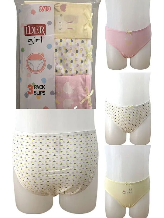 IDER Kinder-Set mit Slips Bunte 3Stück