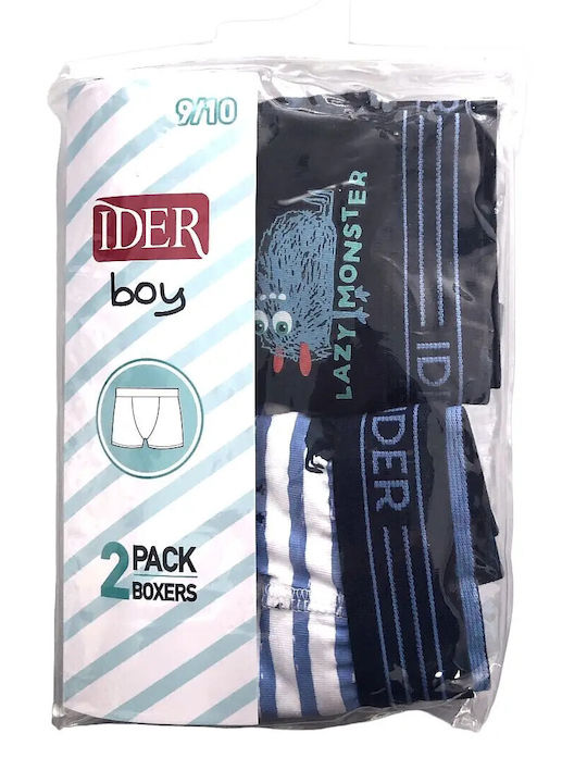 IDER Kids' Set with Boxers Blue 2pcs