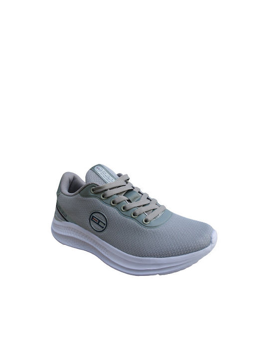 Enrico Coveri Anatomical Walking Shoe In Grey Color With Dry Breathable Technology