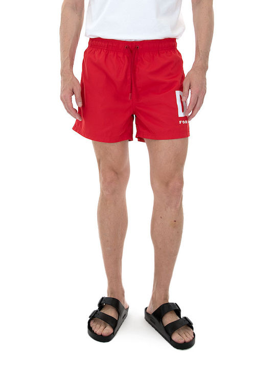 Diesel Nico Herren Badebekleidung Shorts Rot