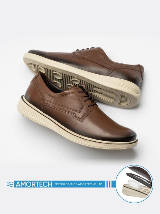 Men's Anatomic Leather Casual Shoes Brown