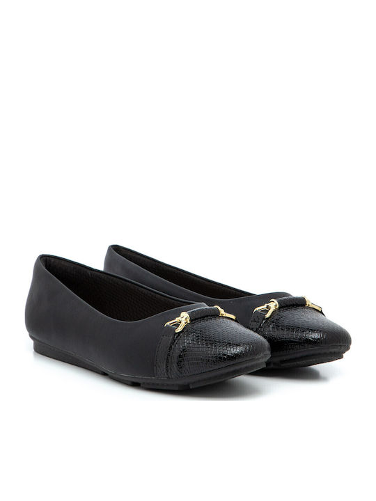 Damen Ballerinas in Schwarz Farbe