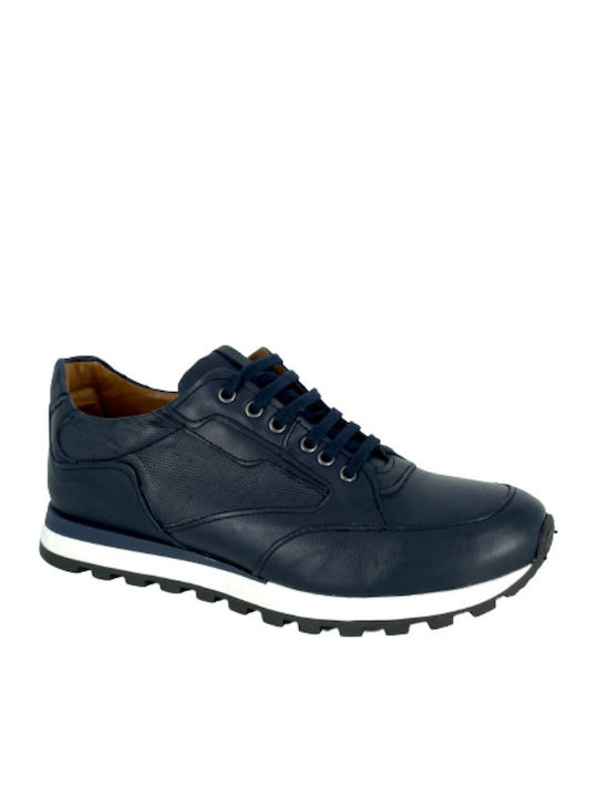 Men's Anatomic Leather Casual Shoes Blue
