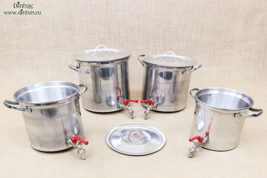 Semi-Druckkocher Aluminium Kapazität 9.5Es