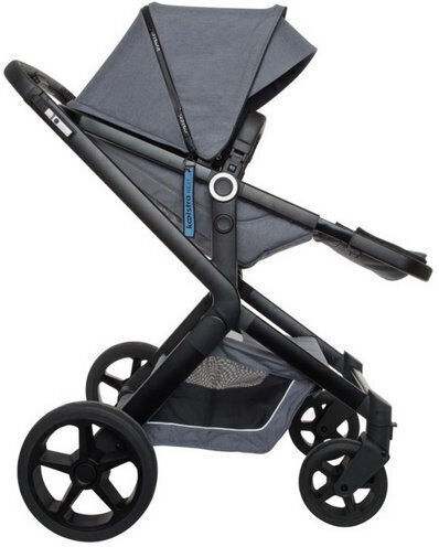 Koelstra Reversible 2 in 1 Baby Stroller Suitable for Newborn Dark Gray Melange 13.3kg