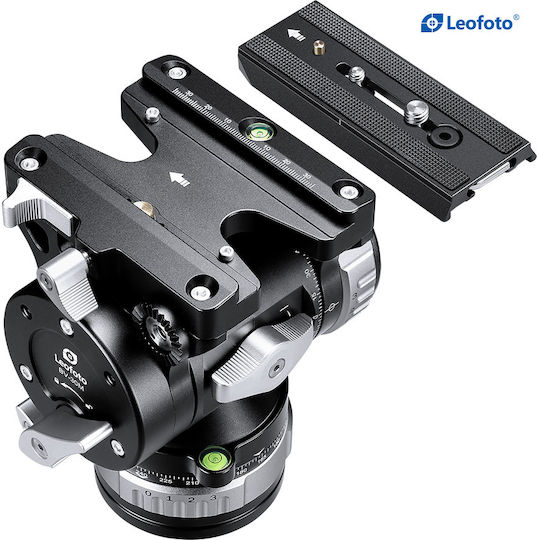 Leofoto Heavy Duty Fluid Video Barrel Head Pan Bar