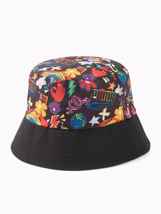 PUMA Prime Υφασμάτινo Καπέλο Bucket Μαύρο