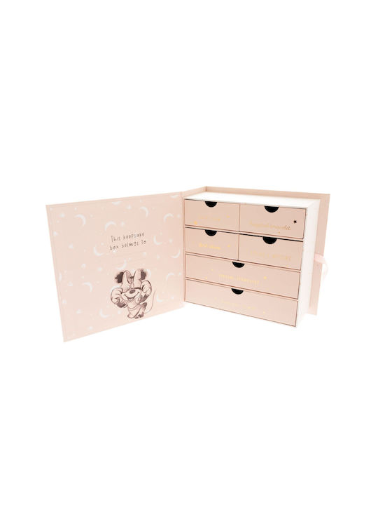 Disney Kinder Aufbewahrungsbox aus Pappe Minnie Rosa 24x23x10cm 1Stück