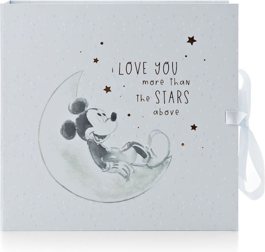 Disney Kinder Aufbewahrungsbox aus Pappe Mickey Gray 24x23x10cm 1Stück