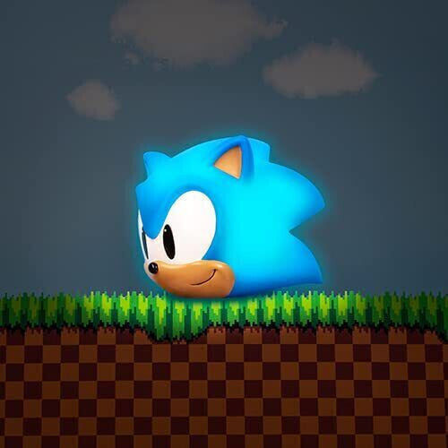 Fizz Creations Kids Decorative Lamp Sonic Hedgehog Mood Light Blue 15.5εκ. Fizz Creations Kids Decorative Lamp Sonic Hedgehog Mood Light Blue 15.5εκ.