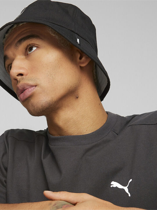 PUMA Υφασμάτινo Ανδρικό Καπέλο Στυλ Bucket Μαύρο