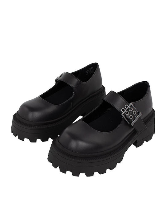 Ballerinas With strap Black