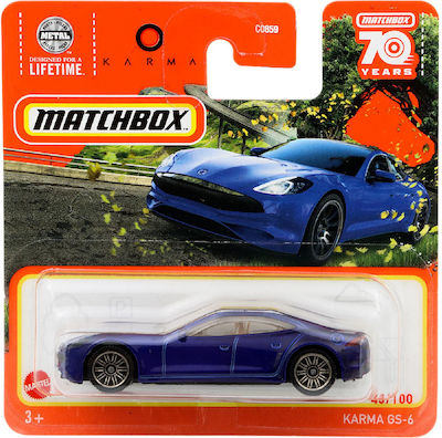 Mattel Αυτοκινητάκι Matchbox Karma GS-6 για 3+ Ετών