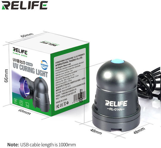Relife Lampă RL-014A pentru uscare adeziv UV pentru Service-ul de Telefonie Mobilă RL-014A