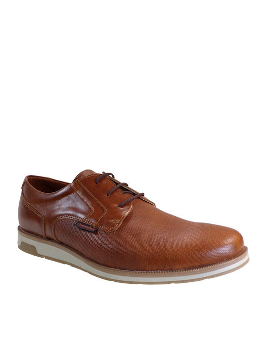 Men's Leather Casual Shoes Tabac Brown