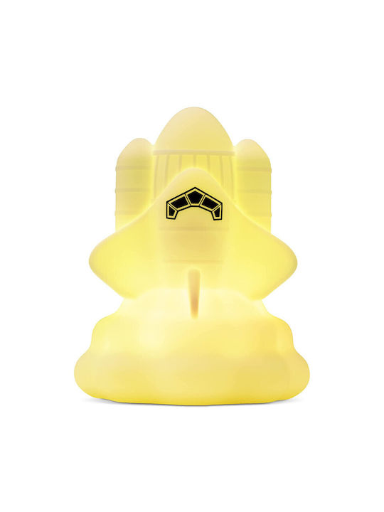 Navaris Led Παιδικό Διακοσμητικό Φωτιστικό Αφής Silicone Night Light Λευκό 9.6x9.6cm