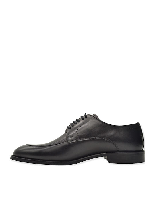Leder Herren Freizeitschuhe Schwarz