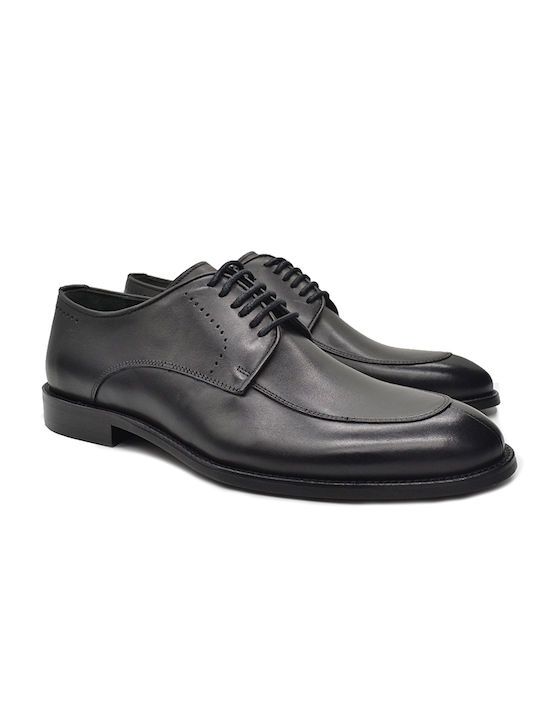 Hawkins Premium Men's Leather Casual Shoes Black