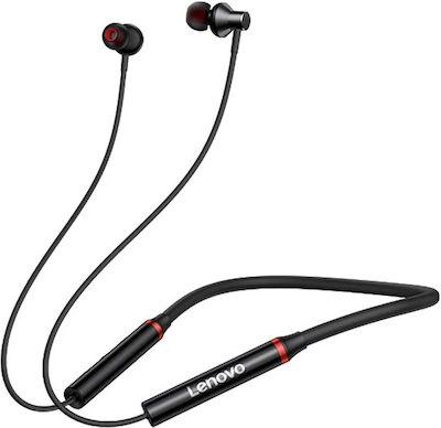 Lenovo HE05X II In-ear Bluetooth Handsfree Ακουστικά με Αντοχή στον Ιδρώτα Μαύρα
