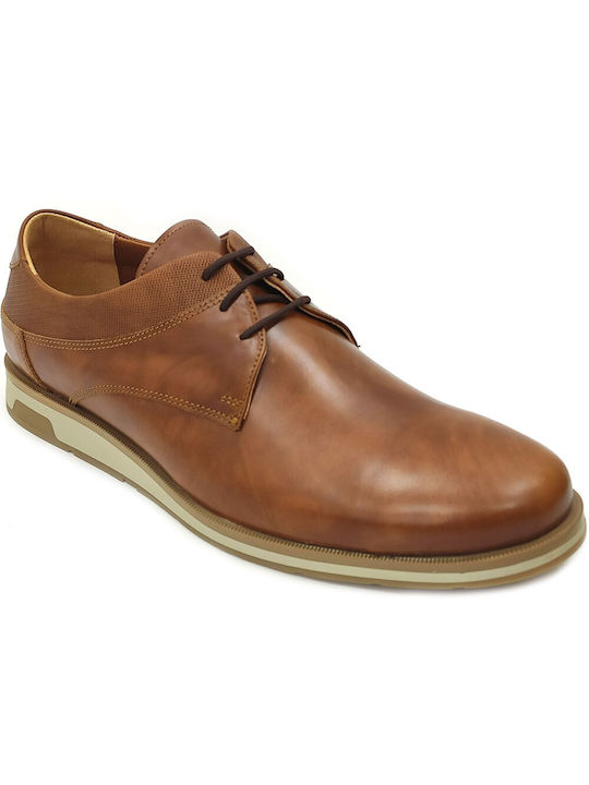 Commanchero Original Men's Leather Casual Shoes Tabac Brown