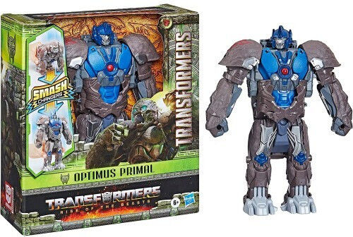 Action Figure Transformers Rise of the Beast Smash Changers Optimus Primal for 6+ Years (Various Designs/Assortments of Designs) 1pc