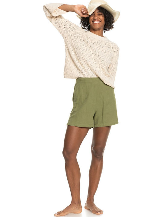 Roxy Wicker Women's Floppy Hat Popy Corn Beige