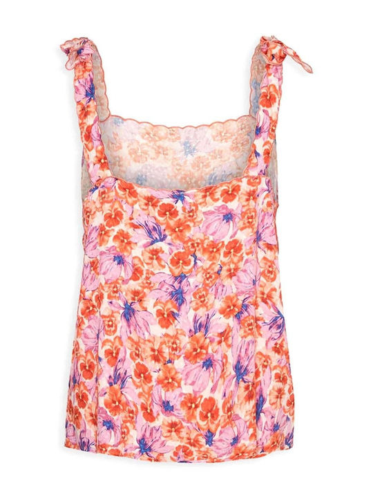 Vero Moda Women's Summer Blouse Sleeveless Pink