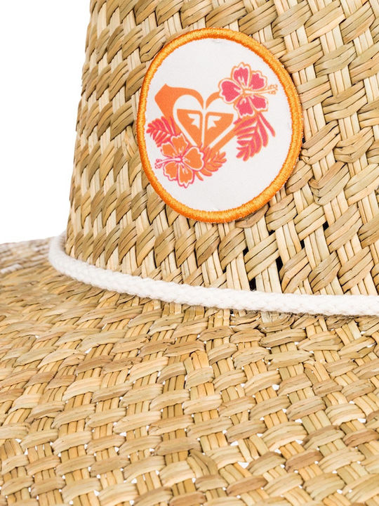 Roxy Wicker Women's Western Hat Coffee Blues Beige