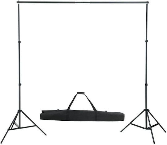 vidaXL Studio mit Set Lichter, Hintergrund & Reflektor Beleuchtungsset für Studio