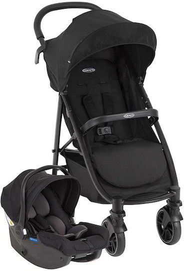 Graco Καρότσι Μωρού Eezefold Midnight Black