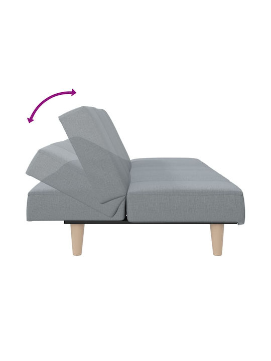 Three-Seater Couch Bed Grey