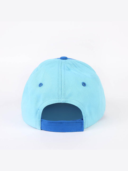 Cerda Kids' Hat Jockey Fabric Light Blue