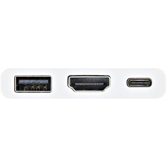 StarTech USB-C Docking Station με HDMI 4K PD Λευκό (CDP2HDUACPW)