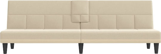 Canapea Cu Trei Locuri Pat Ecru 200x89x70cm