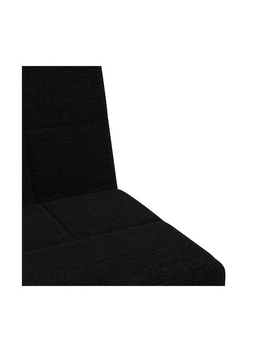 Three-Seater Couch Bed Black 200x89x70 cm