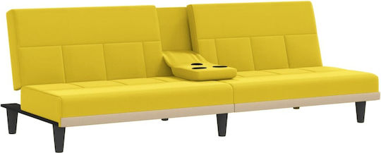Dreisitzer Sofa Bett Gelber 200x89x70cm