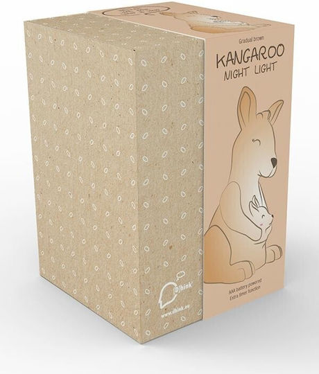 Dhink Lămpi De Veghe Pentru Copii LED Kangaroo La Rețea Galben