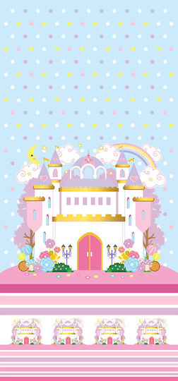 Mc Decor Palace Curtain with Grommet Tops