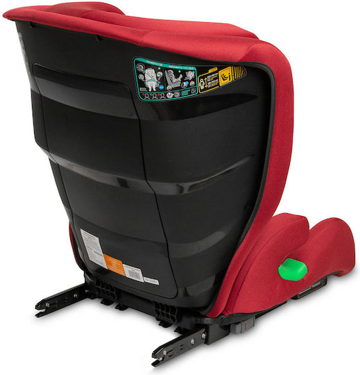 Caretero Nimbus Autositz High-back Booster i-Size mit Isofix Red