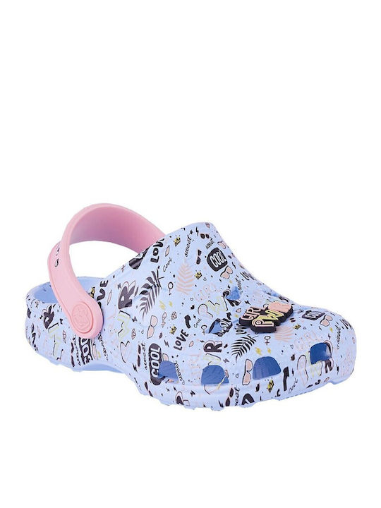 Coqui Kids Beach Clogs Blue