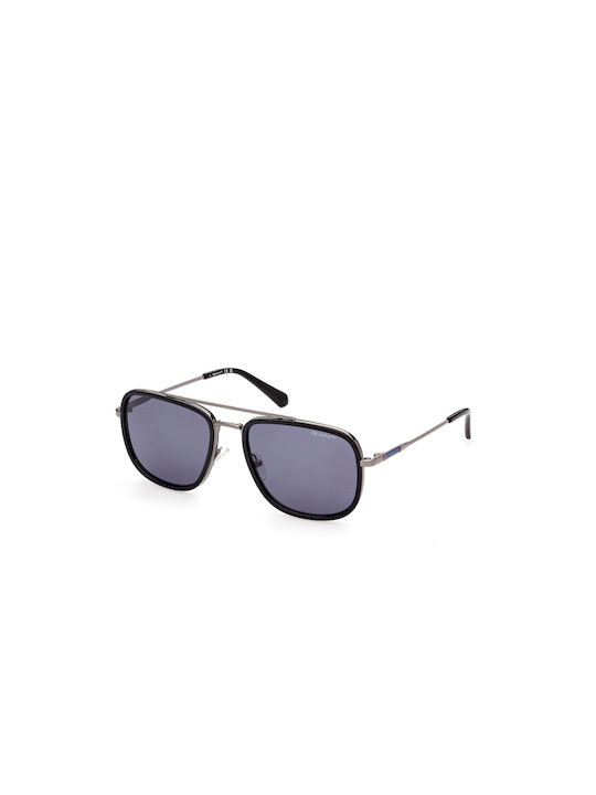 Gant Men's Sunglasses with Black Frame and Blue Lens GA7215 05A