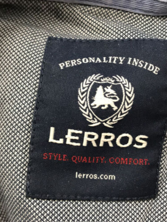 LERROS SHIRT FLANNEL OILSKIN SHIRT