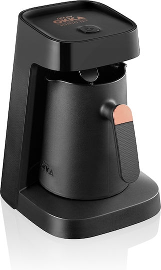 Okka Greek Coffee Machine 400W with Capacity 375ml Brown
