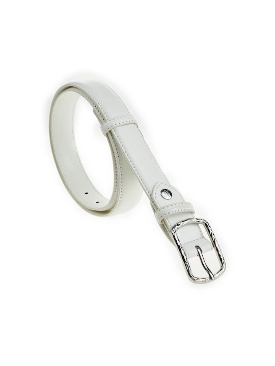 Verde Women's Belt White