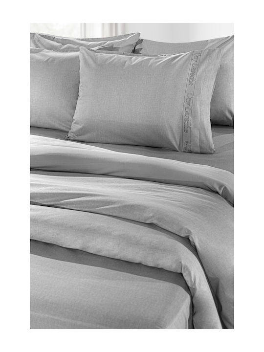 Guy Laroche Bettbezug Baumwolle Einzelbett 165x225 Color Plus